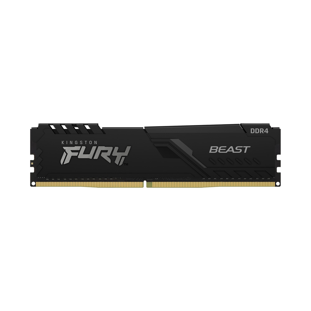 Ram PC Kingston Fury Beast Black 8GB 2666MHz DDR4 KF426C16BB/8