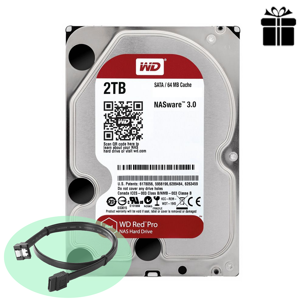 HDD WD Red Pro 2TB 3.5 inch SATA III 64MB Cache 7200RPM WD2002FFSX