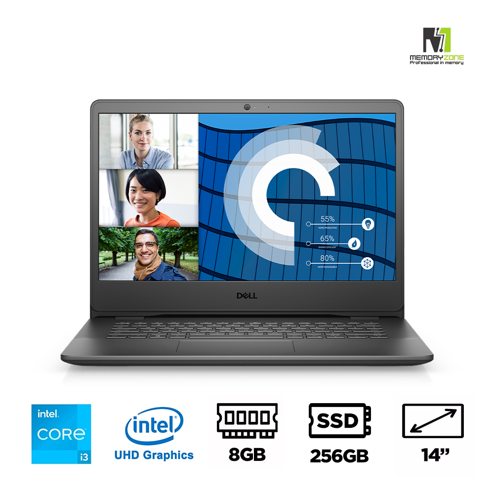 Laptop Dell Vostro 3400 70270644 (i3-1115G4, UHD Graphics, Ram 8GB DDR4, SSD 256GB, 14 Inch FHD)