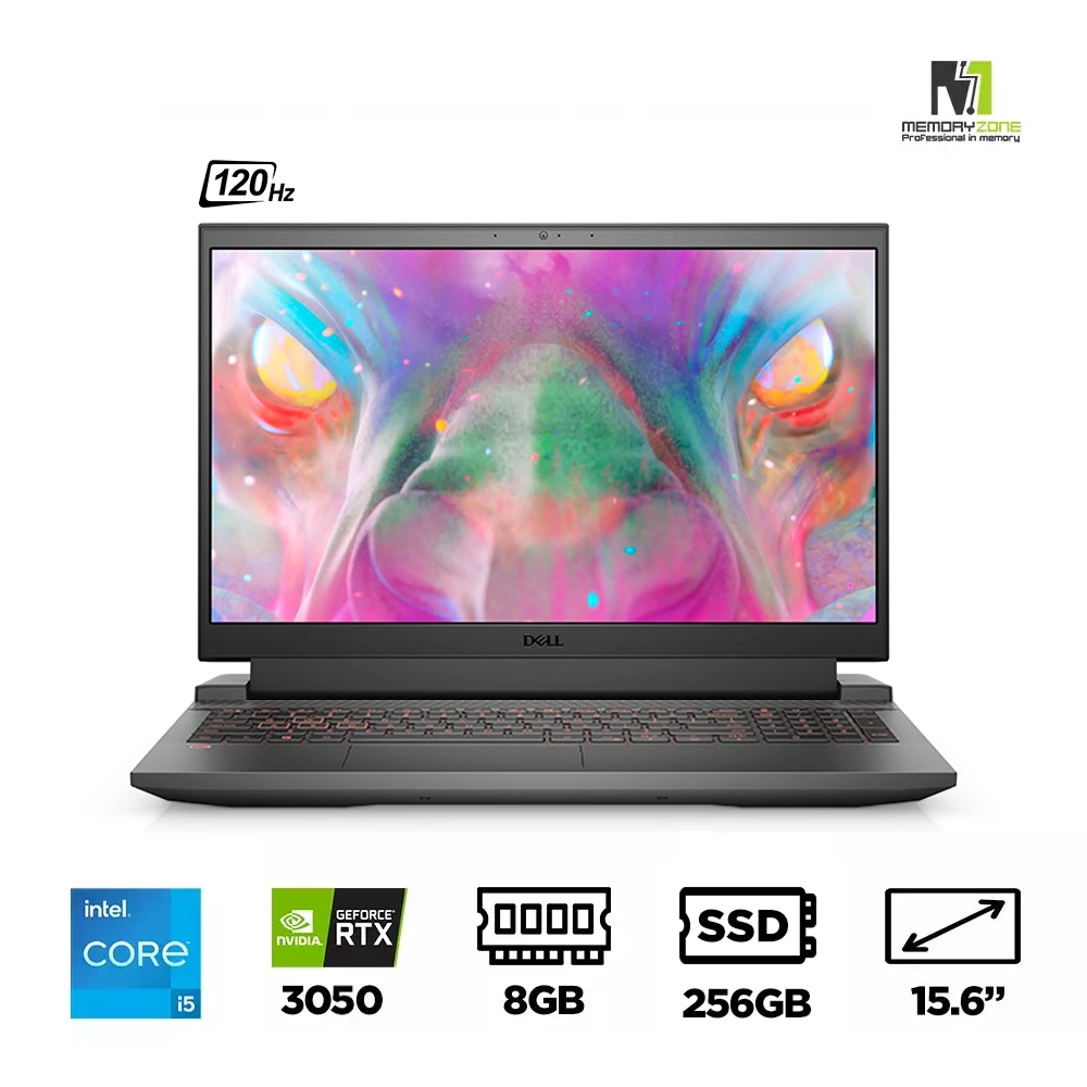 Laptop Gaming Dell G15 5511 70266676 (i5-11400H, RTX 3050 4GB, Ram 8GB DDR4, SSD 256GB, 15.6 Inch 120Hz FHD)