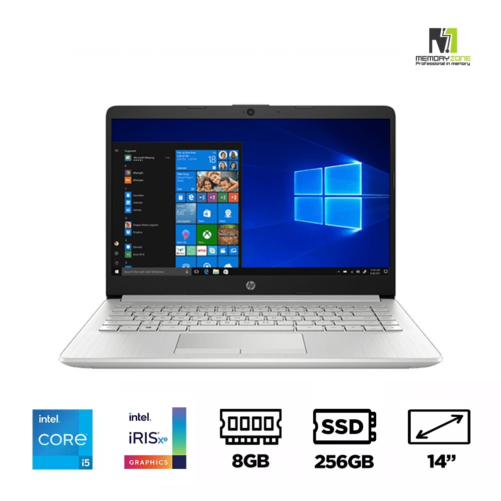 Laptop HP 14s-dq2545TU 46M23PA (i5-1135G7, Iris Xe Graphics, Ram 8GB DDR4, SSD 256GB, 14 Inch Micro-egde HD)