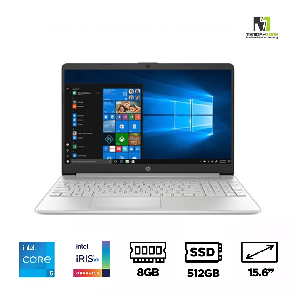Laptop HP 15s-fq2561TU 46M29PA (i5-1135G7, Iris Xe Graphics, Ram 8GB DDR4, SSD 512GB, 15.6 Inch Micro-egde HD)