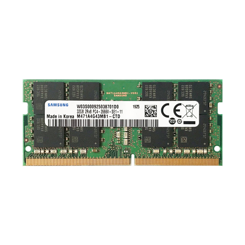 Ram Laptop Samsung DDR4 32GB 2666MHz 1.2v M471A4G43MB1-CTD