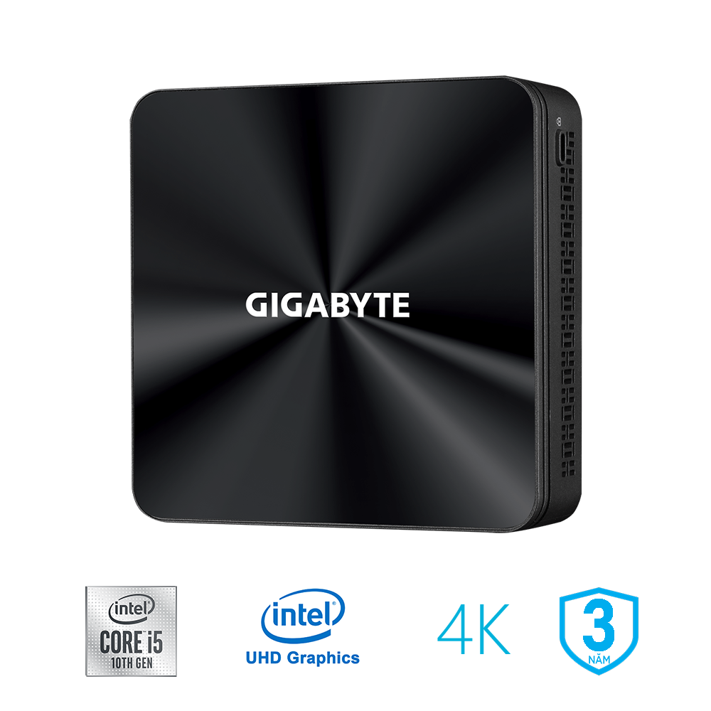 Máy tính Gigabyte Brix Mini PC GB-BRi5-10210E-BWEU