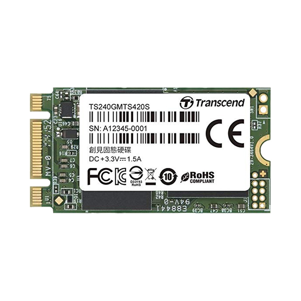 SSD Transcend M.2 2242 SATA III 240GB MTS420S 3D-NAND TS240GMTS420S