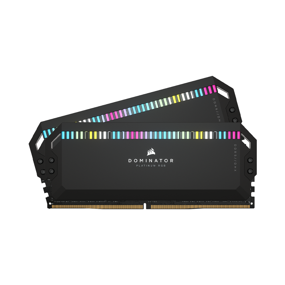 Ram PC Corsair Dominator Platinum RGB 32GB 5200Mhz DDR5 (2x16GB) CMT32GX5M2B5200C40