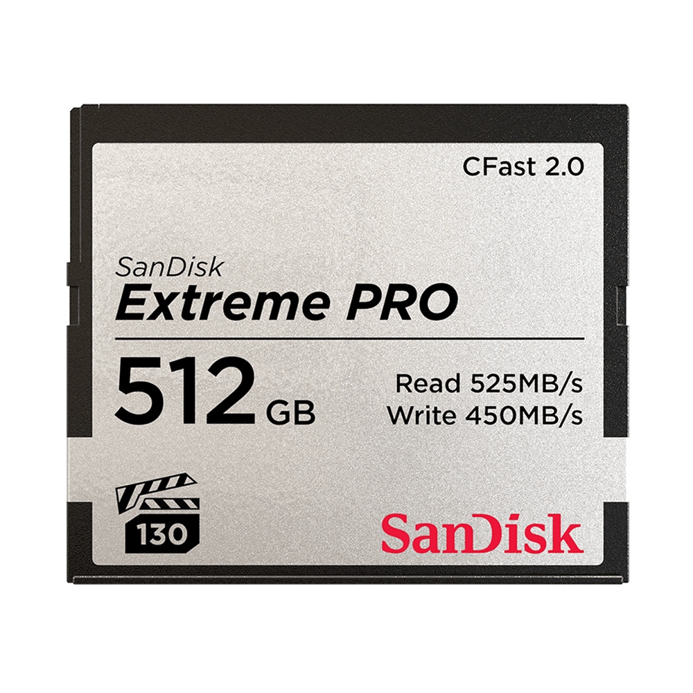 Thẻ nhớ Cfast 2.0 SanDisk Extreme PRO 3500x 512GB SDCFSP-512G-A46D
