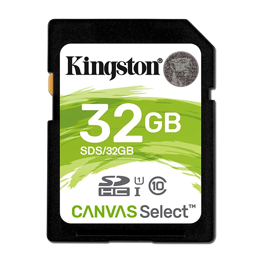 Thẻ nhớ SDHC Kingston Canvas Select 32GB Class 10 U1 SDS/32GB