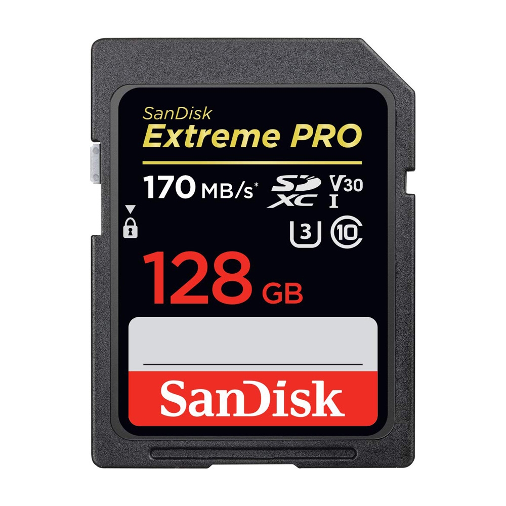 Thẻ nhớ SDXC SanDisk Extreme Pro U3 V30 1133x 128GB SDSDXXY-128G-GN4IN 170MB/s