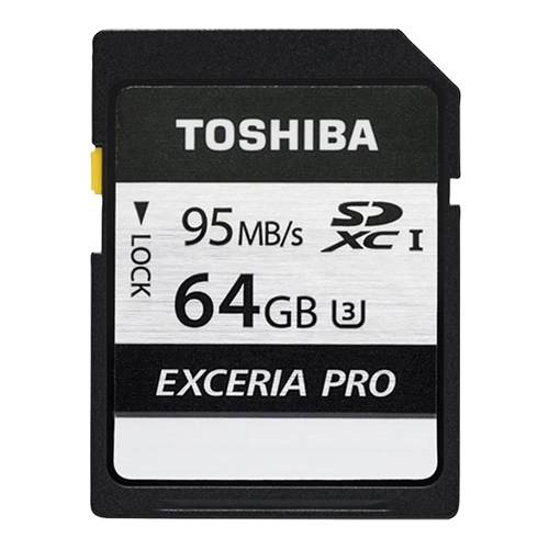 Thẻ Nhớ SDXC Toshiba Exceria Pro N401 U3 95MB/s 64GB
