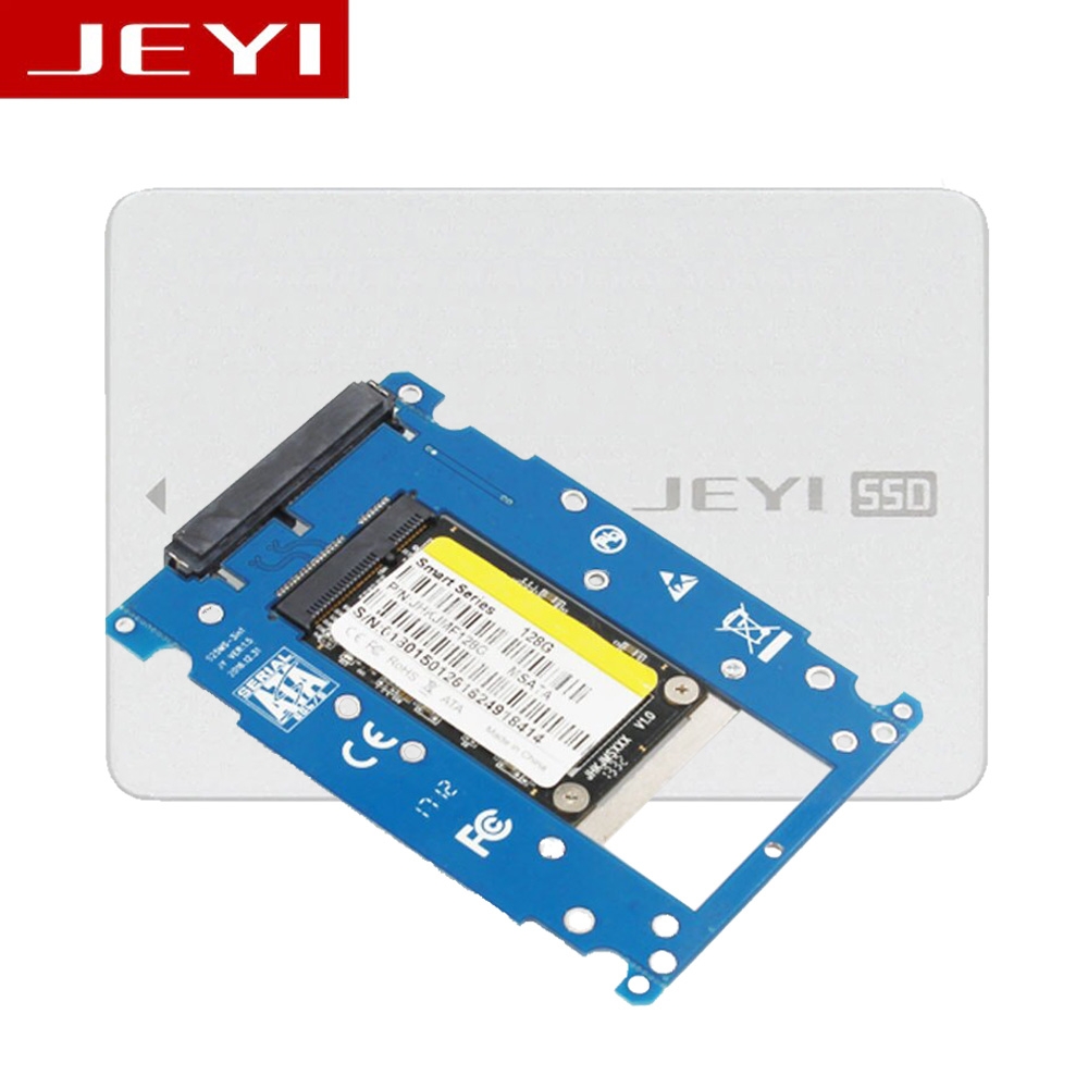 Box SSD mSATA to 2.5inch JEYI SM7 Aluminum