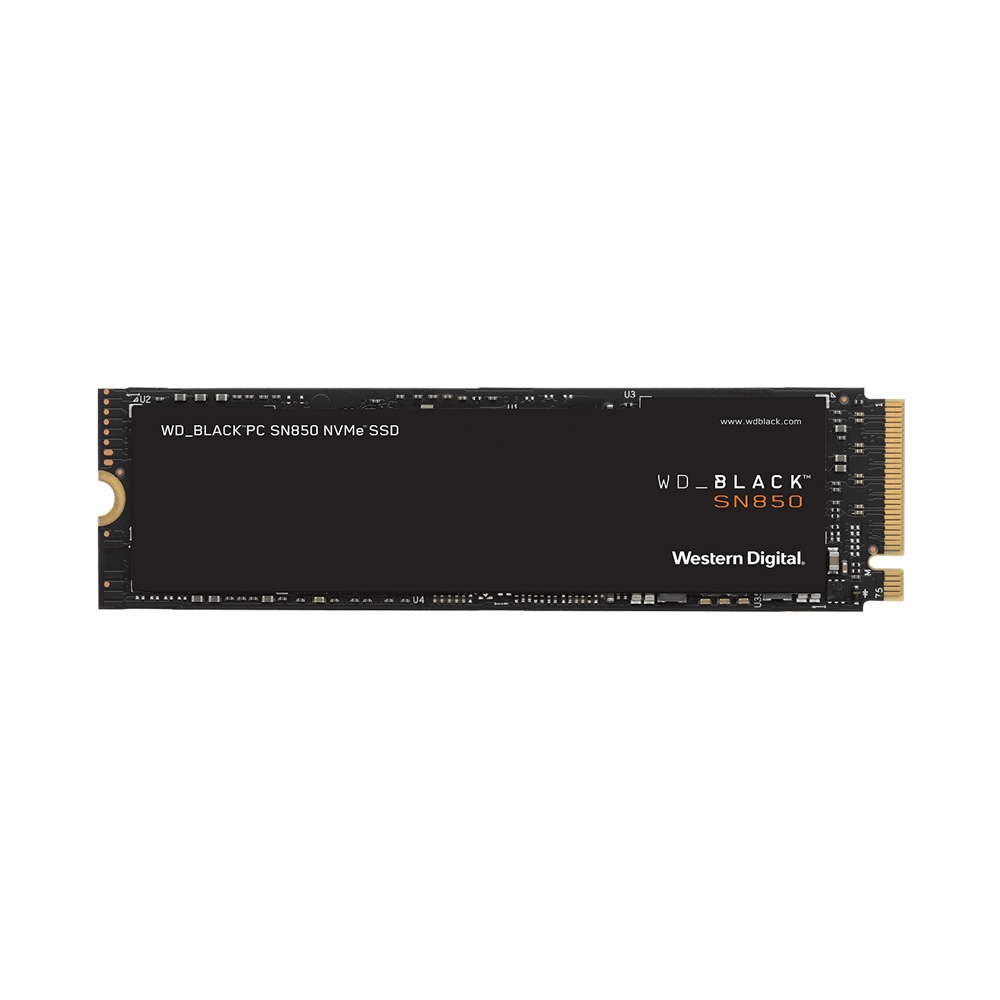 SSD WD Black SN850 PCIe Gen4 x4 NVMe M.2 500GB WDS500G1X0E
