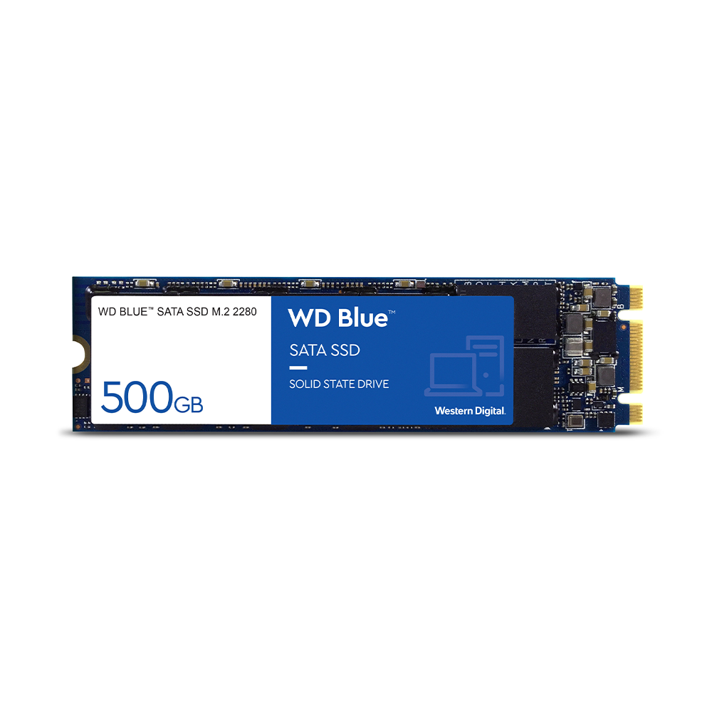 SSD Western Digital Blue 3D-NAND M.2 2280 SATA III 500GB WDS500G2B0B