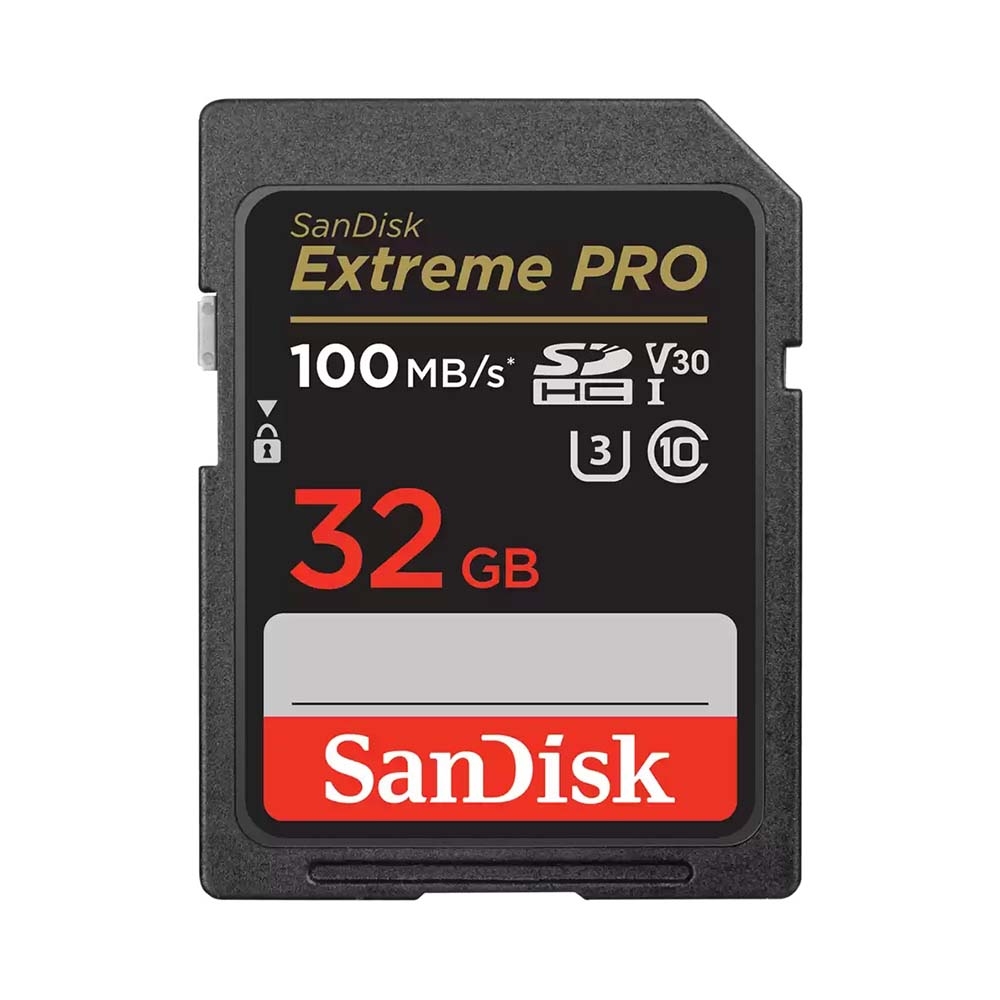 Thẻ nhớ SDHC SanDisk Extreme Pro U3 V30 32GB 100MB/s SDSDXXO-032G-GN4IN |  MemoryZone - Professional in memory