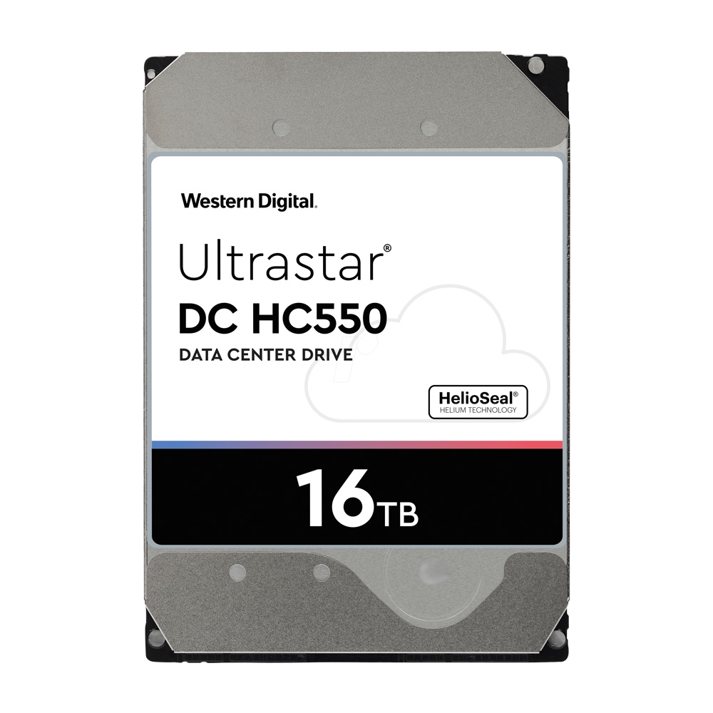 HDD WD Ultrastar HC550 16TB 3.5 inch SATA Ultra 512E SE HE14 512MB Cache 7200RPM WUH721816ALE604