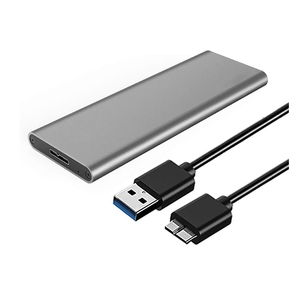 Box SSD M.2 SATA NGFF 2242 2260 2280 to USB 3.0 UMCCOY HD6018 Aluminum