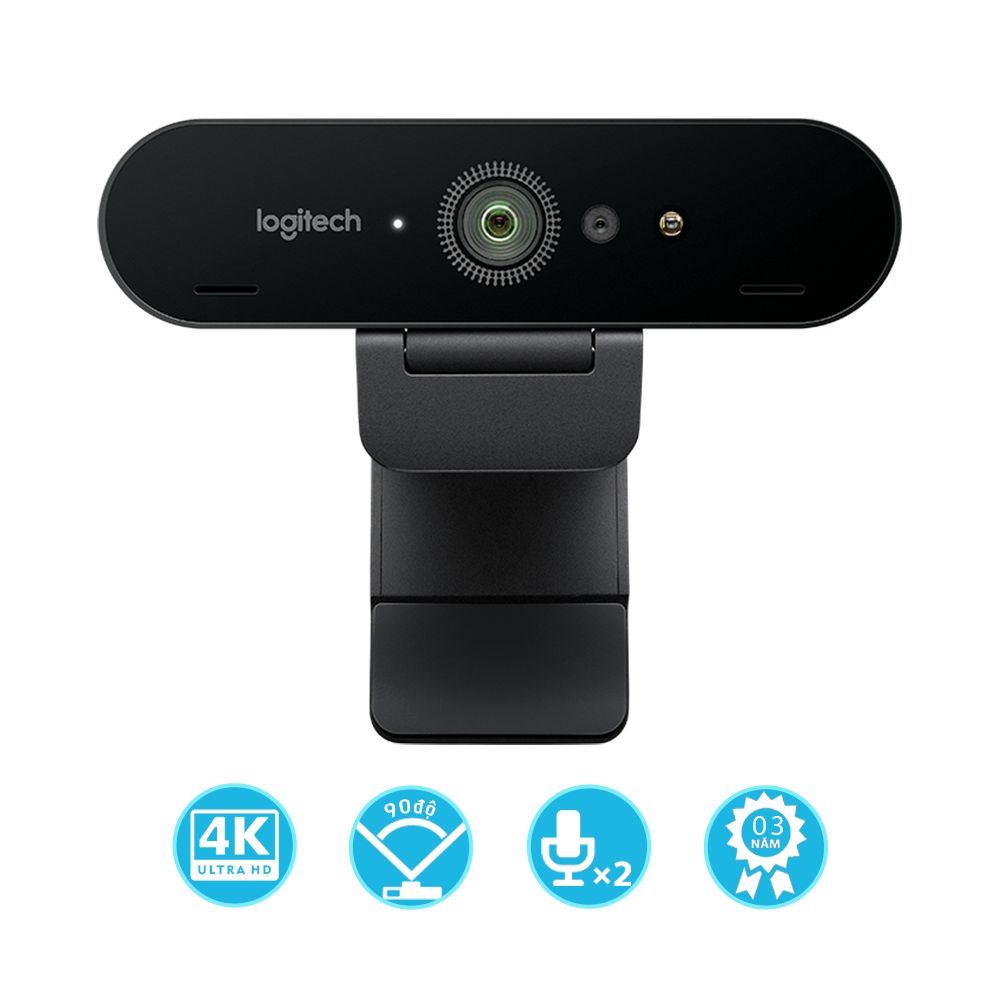 Webcam máy tính Logitech Brio Ultra HD Pro 960-001105