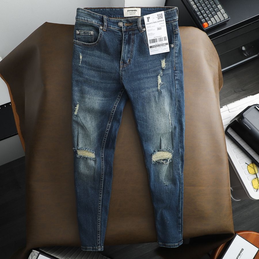 Quần Jeans Cropped Fit Wren