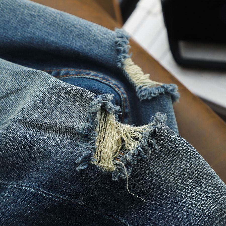 Quần Jeans Cropped Fit Wren