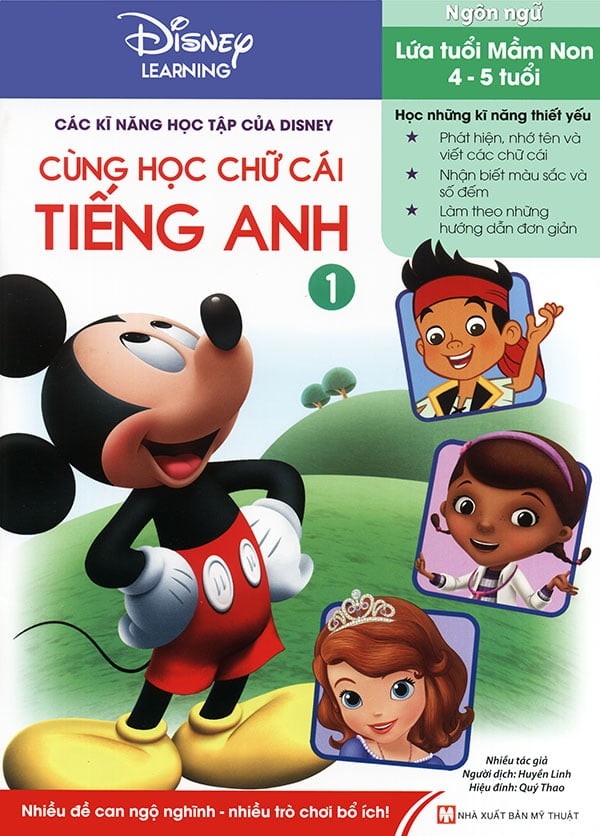 Disney Learning - Cùng Học Chữ Cái Tiếng Anh (Tập 1)
