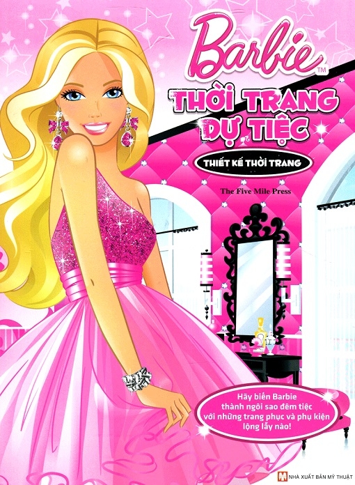 Thời Trang Dự Tiệc - Barbie Thủ Công Dựng Hình Thời Trang