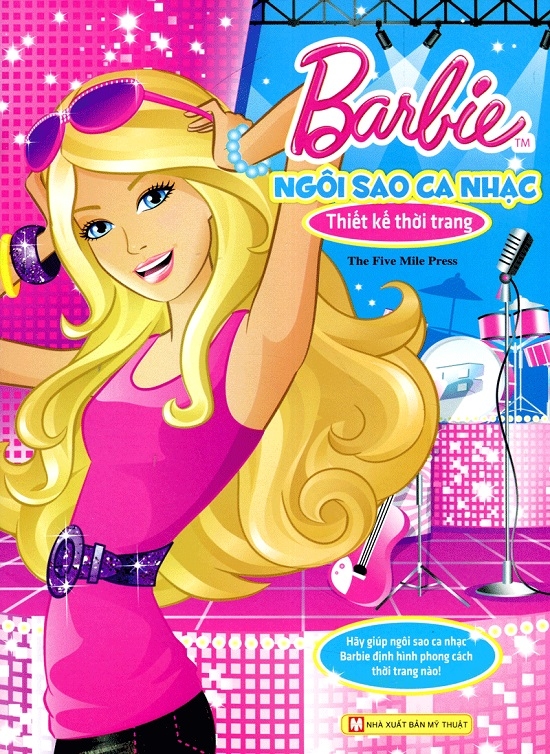 Ngôi Sao Ca Nhạc -Barbie Thủ Công Dựng Hình Thời Trang