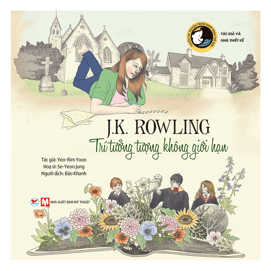 Tuyển Tập Truyện Tranh Danh Nhân Tg - J.K. Rowling  Trí Tưởng Tượng Không Giới Hạn