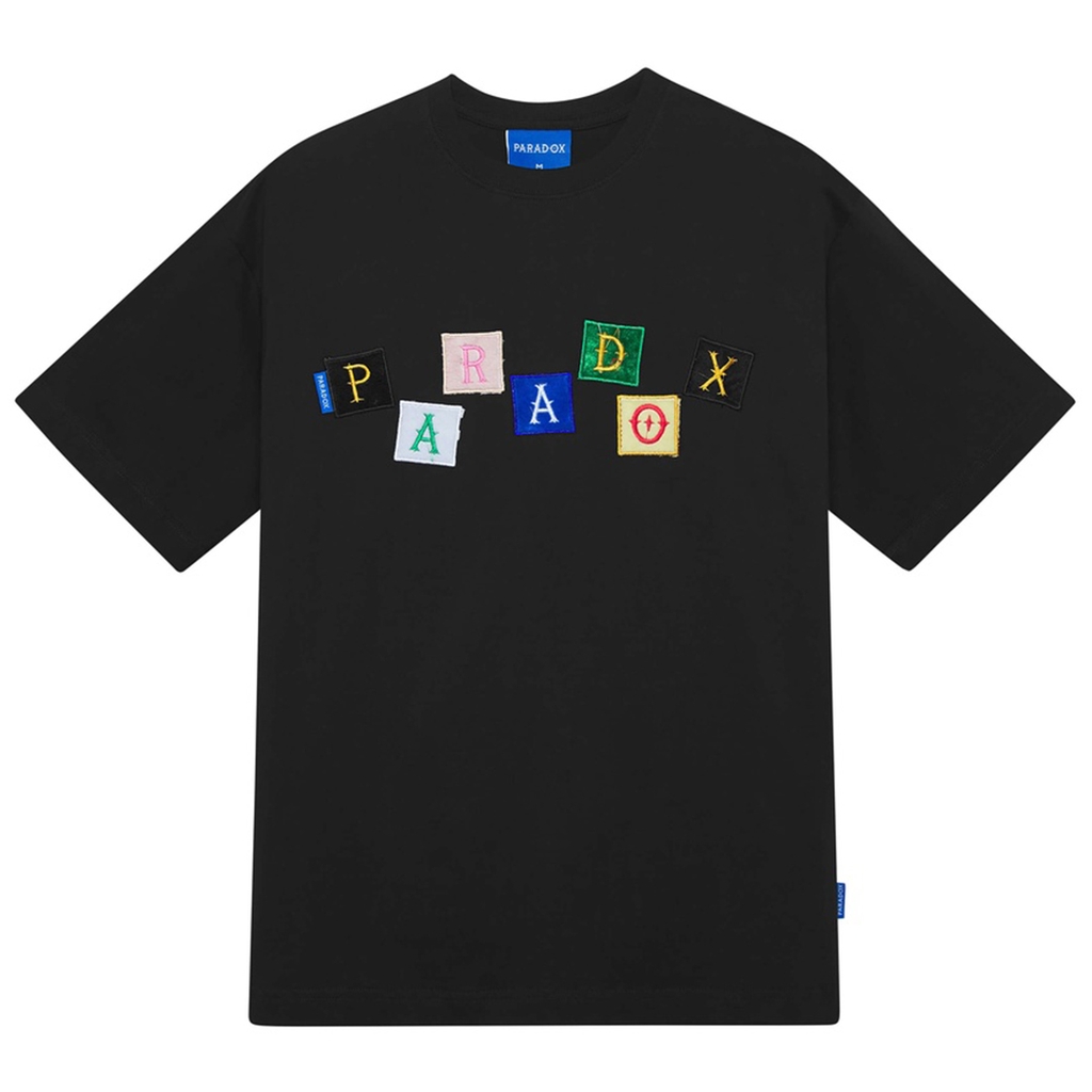 PARADOX® SPRIGHTLY EMBROIDERY TEE (Black)