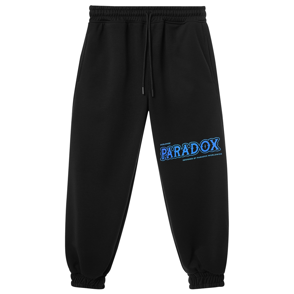 PARADOX® ATTENTION LOGO JOGGER PANTS (Black)