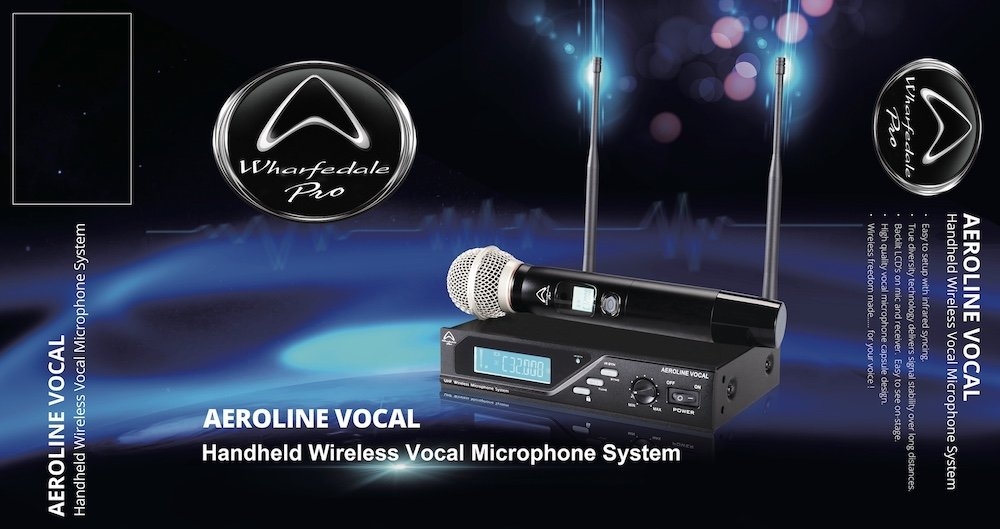 Micro không dây Wharfedale Pro Aeroline Vocal Wireless - Hàng Chính hãng PGI