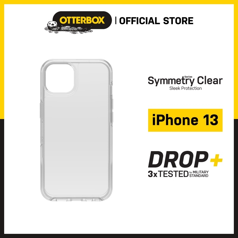 Ốp Lưng iPhone 13 Otterbox Symmetry Series Clear | Kháng khuẩn | DROP+ 3xTested - Hàng Chính hãng PGI