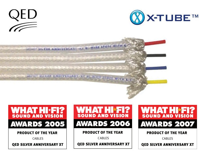 Dây QED Classic Silver Anniversary XT 100m with X.Tube Technology (QC000464) - Hàng chính hãng PGI