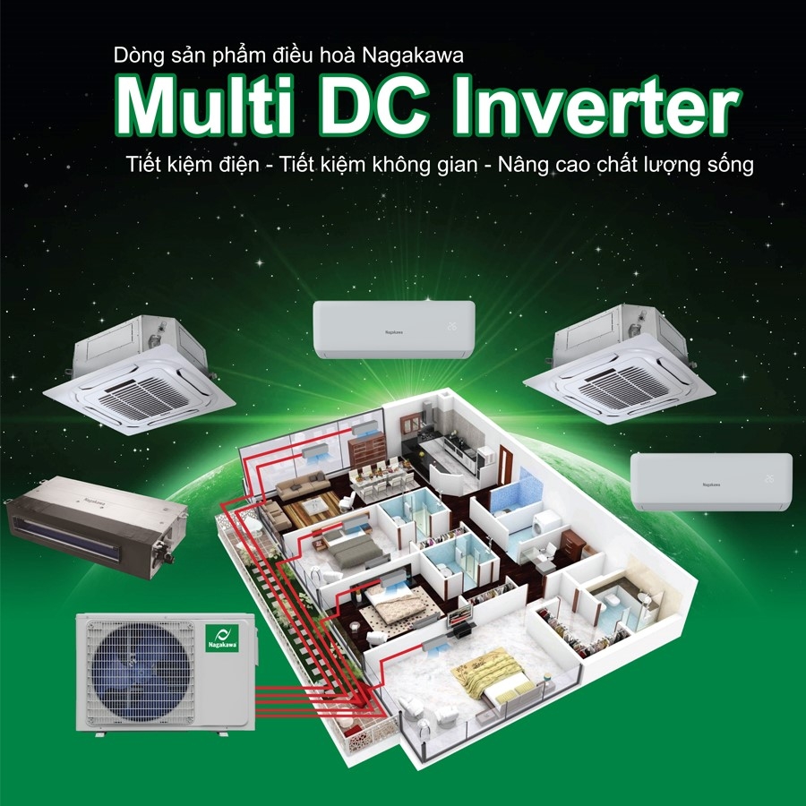 Điều hòa Nagakawa Multi DC Inverter