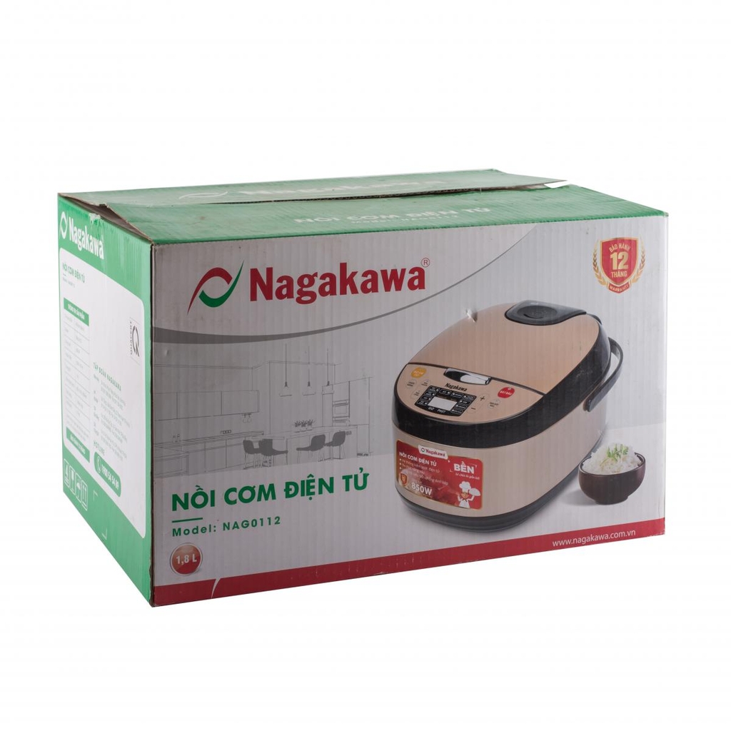 Nồi cơm điện tử Nagakawa NAG0112