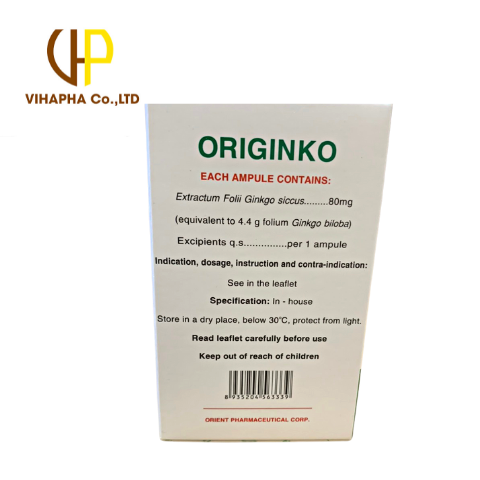 Originko- Dung dịch uống giúp hỗ trợ suy giảm trí nhớ.