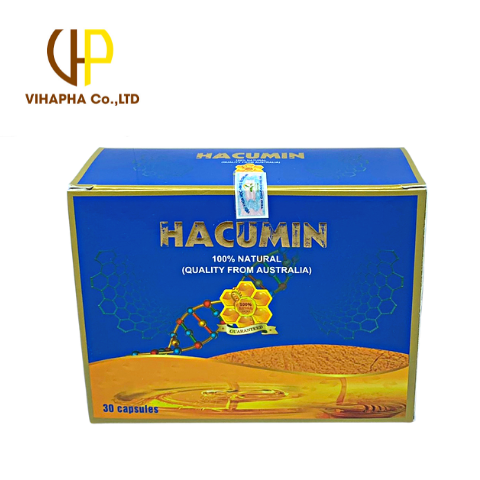 Hacumin-Viên uống sáng da, giảm triệu chứng viêm loét dạ dày