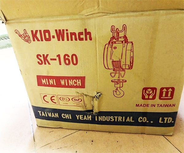 Tời treo Kio Winch Kio SK160 30m