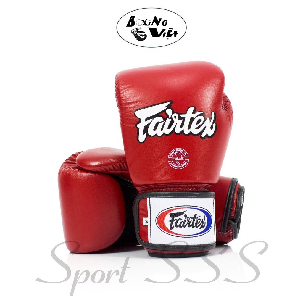 Găng Boxing - MuayThai - Kickboxing Fairtex  Đỏ BGV1 Universal Gloves - Breathable