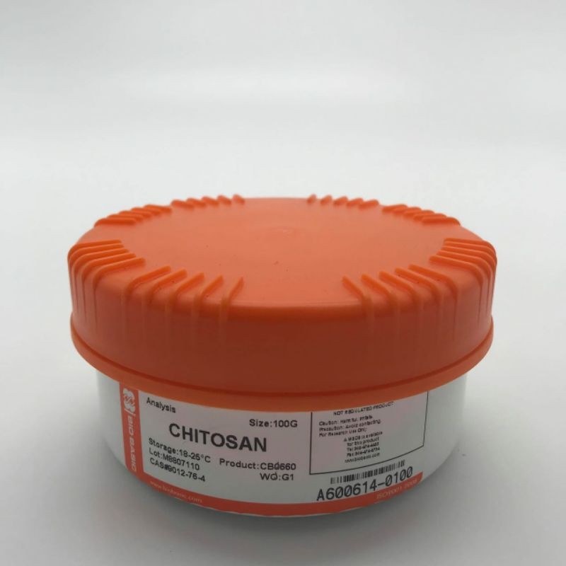 Chitosan tinh khiết, CAT: CB0660, CAS: 9012-76-4, Quy cách: 100G, BioBasic