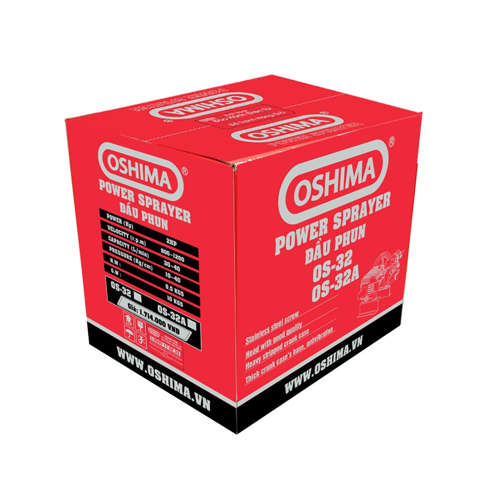 Đầu xịt Oshima OS32, 2HP