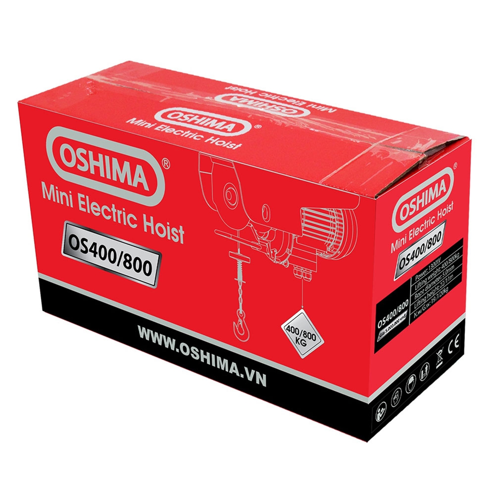 Tời điện Oshima model OS 100/200