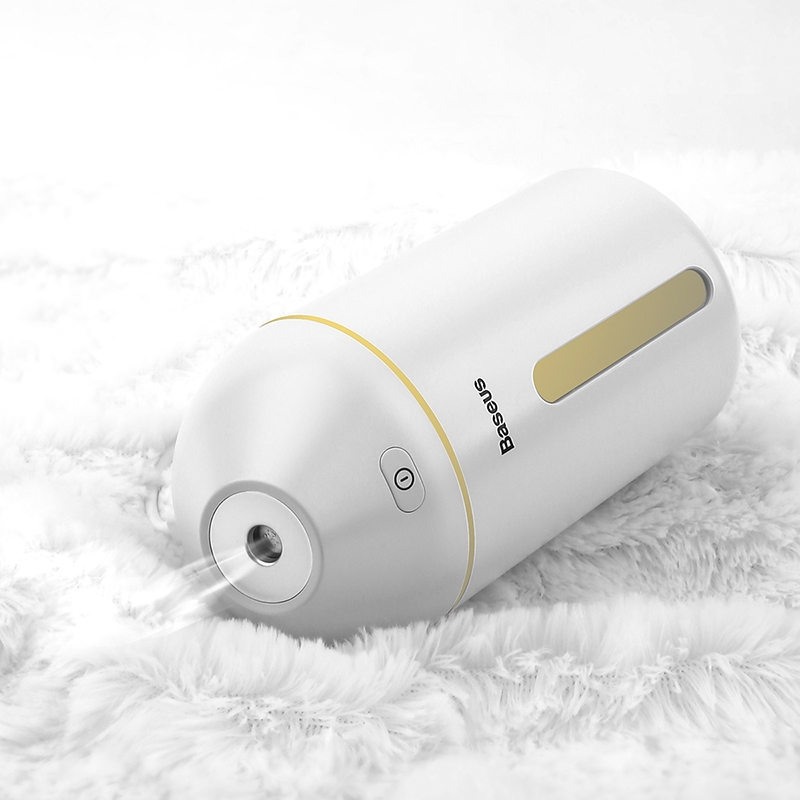 Máy phun sương tạo ẩm - lọc không khí mini Baseus Cute Mini Air Humidifier (320ml, USB 5V)