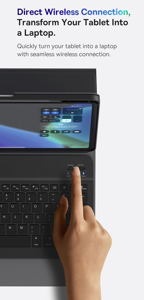 Bao Da Nam Châm Tích Hợp Bàn Phím Baseus Brilliance Detachable Keyboard Case cho iPad Pro (2018/2020/2021)