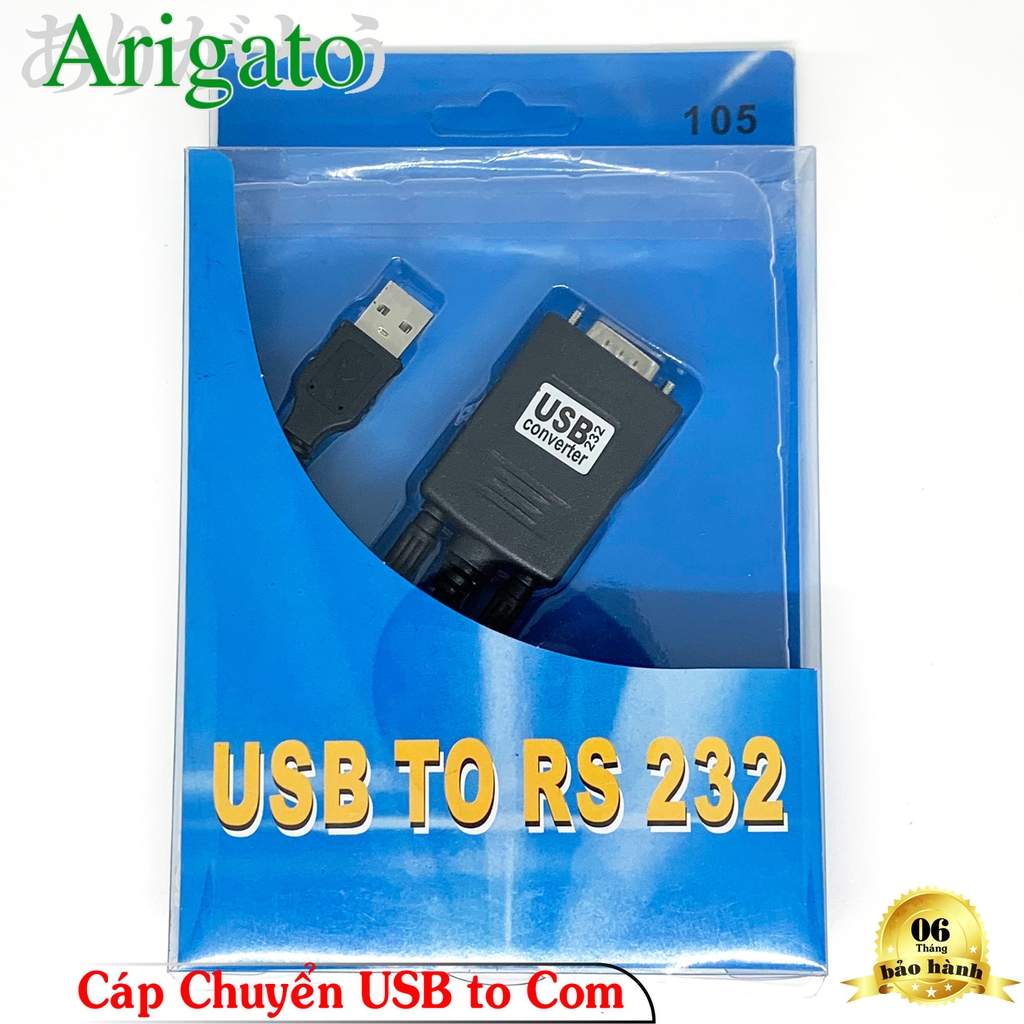 Cáp Chuyển Đổi USB To Com Rs232