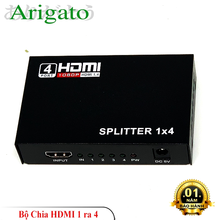 Bộ Chia HDMI 1 ra 4