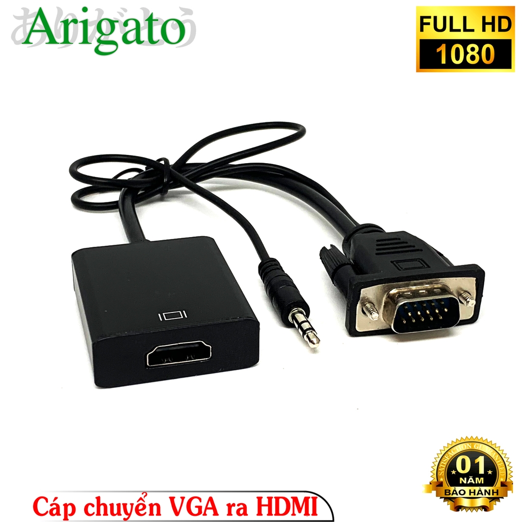 Cáp Chuyển VGA ra HDMI