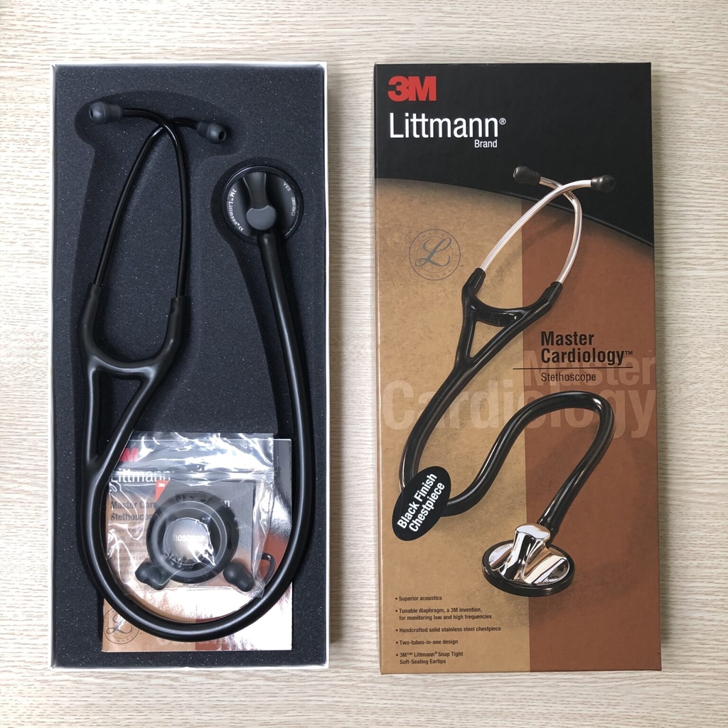 Ống nghe Littmann® Master Cardiology™ All Black 2161