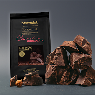 Extra Bitter Couverture Chocolate 85%/ Block 1kg