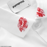 fapas-kisses-white-polo-shirt