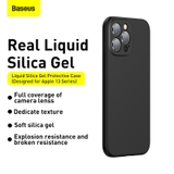 Ốp lưng chống bám bẩn cho iPhone 13 Series Baseus Liquid Silica Gel Protective Case (New Generation Silicone, Dirt Prevention Case)